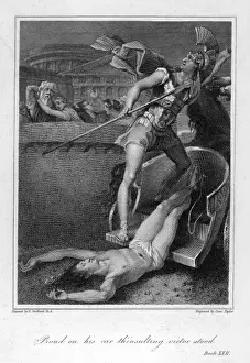 Trojan War Art Prints: Achilles & the Corpse