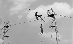 High Wire Acrobats Print