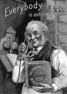 Vintage Biscuit Advert Prints: Advert / Biscuits