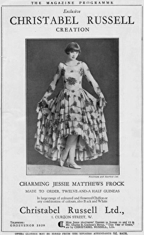 Advert for Christabel Russell Ltd, 1928 Advert for Christabel Russell Ltd, 1928