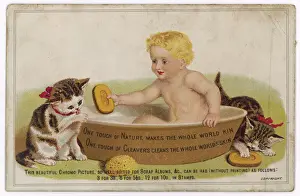 Natural Soap Prints: Advert / Cleavers Soap
