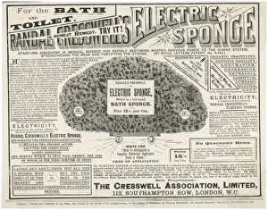 Mary Evans Prints Online Shop Prints: Advert / Electric Sponge