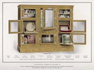 Retro Home Decor Ideas Prints: Advert for Fridge 1912