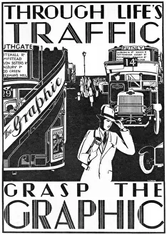 Advertisement Print for The Graphic, 1927