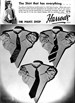 Advertisement for Harrods Department Store, 1935 Advertisement for Harrods Department Store, 1935