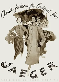 Advertisement for Jaeger in Festival of Britain Year Advertisement for Jaeger in Festival of Britain Year