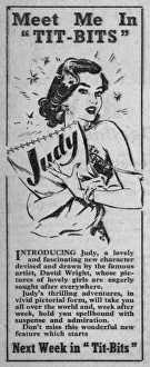 Advertisement for Judy, featured in Tit-Bits Advertisement for Judy, featured in Tit-Bits