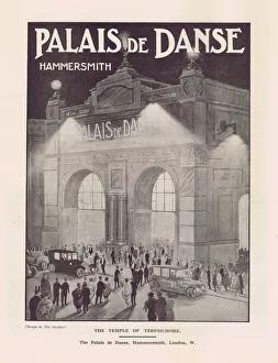 Advert for Palais de Danse, Hammersmith, London, 1921 Advert for Palais de Danse, Hammersmith, London, 1921