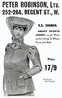 Advert for Peter Robinson women's clothing 1905 Advert for Peter Robinson women's clothing 1905
