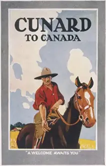 Cunard to Canada Print