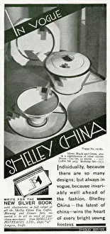 Advert for Shelley Vogue China 1931 Advert for Shelley Vogue China 1931