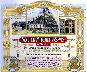 Advert, Walter Mitchell & Sons, Ayr, Scotland Advert, Walter Mitchell & Sons, Ayr, Scotland
