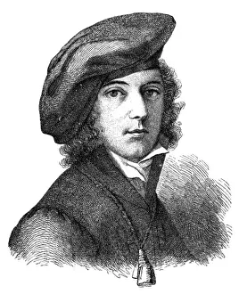 German Historical Figures List Prints: Adelbert Chamisso - 5