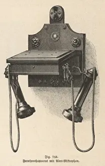 Ader Wall-Mounted Telephone Print