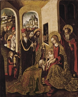 The Adoration of the Magi. 15th c. Anonymous The Adoration of the Magi. 15th c. Anonymous