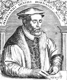 Adrian Junius Print 1511-1575