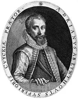 16th Century Flemish Statesman Print