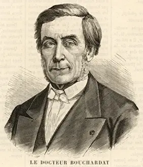 French Chemist History Prints: Adrien Bouchardat