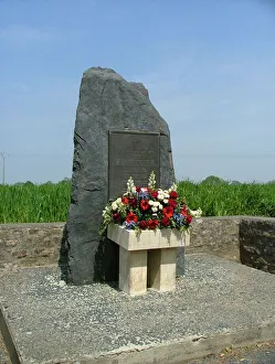 US Advanced Airfield A13 Marker Vaucelles Normandy US Advanced Airfield A13 Marker Vaucelles Normandy