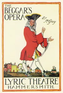 Art Prints: Beggars Opera Print, Lyric Theatre Hammersmith Poster