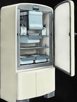 AEESA First Electric Refrigerator Print, 50s Spain