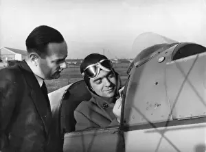 Early Aviation Transport Prints: Aeroplane Pilot
