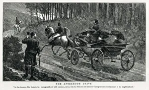 The Afternoon Drive, Queen Victoria with Beatrice The Afternoon Drive, Queen Victoria with Beatrice