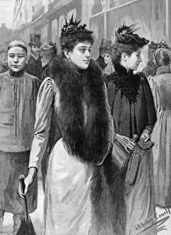 Afternoon Walk in Regent Street, London, 1891 Afternoon Walk in Regent Street, London, 1891