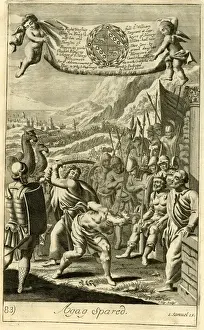 Old Testament Prints: Agag spared
