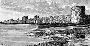 Aigues-mortes, France - Medieval ramparts Aigues-mortes, France - Medieval ramparts