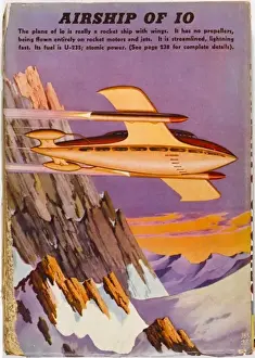 Airship of Io Print