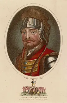 Roman Empire Decline Prints: ALARIC I