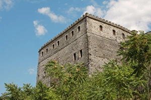 Albania. Gjirokaster. Castle. 18th century. Detail Albania. Gjirokaster. Castle. 18th century. Detail