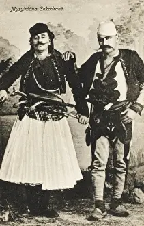 Albania Print - Ottoman-era Muslim Soldiers from Shkoder