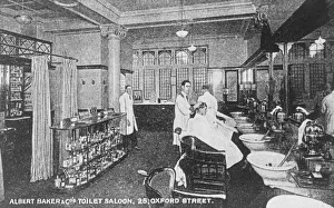 Albert Baker and Co.s Toilet Salon. Hair salon Albert Baker and Co.s Toilet Salon. Hair salon