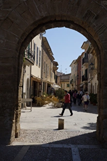 Alcudia, Mallorca, Spain, - Entrance to Town Alcudia, Mallorca, Spain, - Entrance to Town