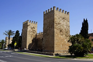 Alcudia, Mallorca, Spain - Old Town wall Alcudia, Mallorca, Spain - Old Town wall