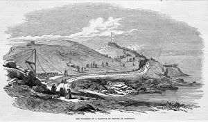 Alderney Harbour Print: A Refuge Founded