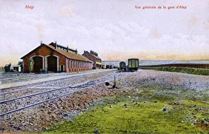 Aleppo, Syria - General view of the Railway Station Aleppo, Syria - General view of the Railway Station