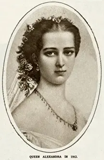 British Royal Family Portraits Prints: Alexandra of Denmark