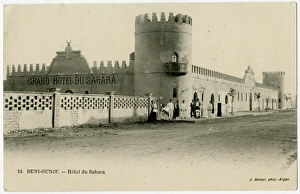 Algeria - Beni Ounif, Bechar Province, Grand Hotel du Sahara Algeria - Beni Ounif, Bechar Province, Grand Hotel du Sahara