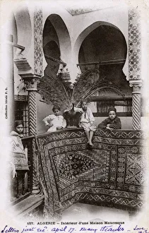 Algeria - Interior of a Moorish Home Algeria - Interior of a Moorish Home