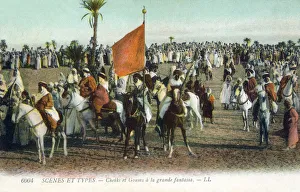 Algeria - Sheiks and Goums - open-air festival Algeria - Sheiks and Goums - open-air festival