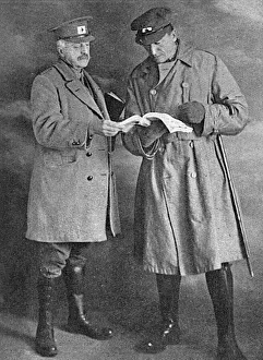 Algernon Blackwood & Alfred Taylor, WW1 Algernon Blackwood & Alfred Taylor, WW1