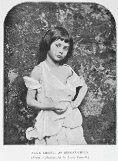 Victorian Era Photography Prints: Alice as a Beggar Girl