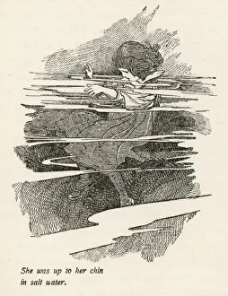 Alice in the Pool of Tears Print