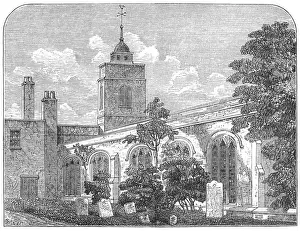 Great Fire Of London 1666 Prints: All Hallows Barking
