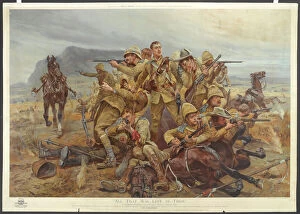 September Collection: All that was left of them, 17th Lancers near Modderfontein