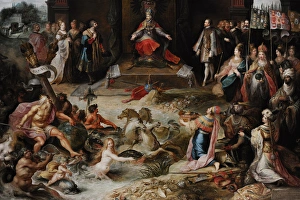 Allegory of the Abdication of Emperor Charles V in Brussels Allegory of the Abdication of Emperor Charles V in Brussels