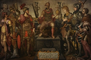 Allegory of the Holy Roman Empire under Emperor Charles V by Allegory of the Holy Roman Empire under Emperor Charles V by